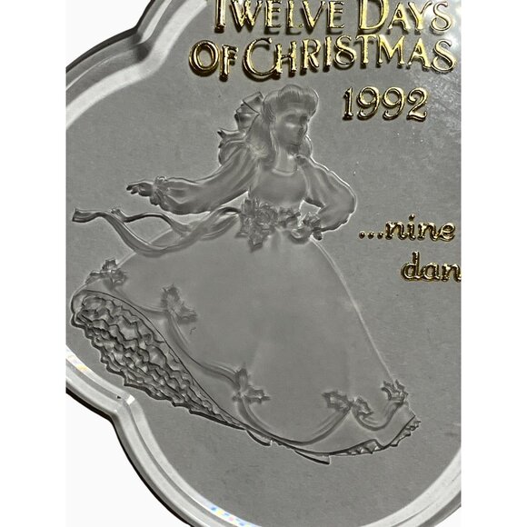 Hallmark Keepsake Ornament 1992 Twelve Days Of Christmas Nine Ladies Dancing - Picture 7 of 10